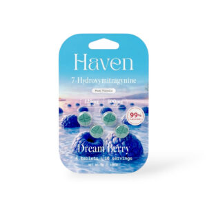 Haven 7- Hydroxymitragynine Dream Berry Chewable Tablets 125mg